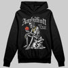 Grey Sneakers DopeSkill Hoodie Sweatshirt Ambition Graphic Streetwear - Black