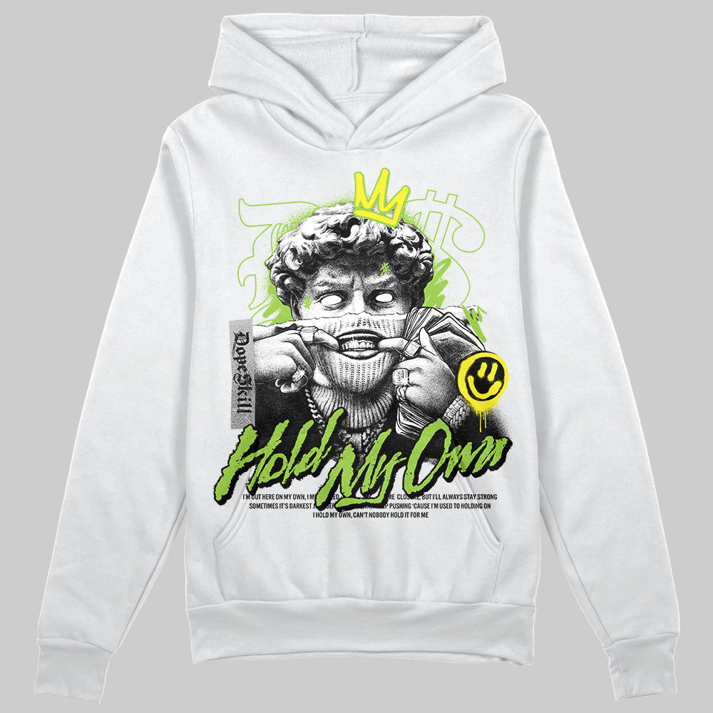 Neon Green Sneakers DopeSkill Hoodie Sweatshirt In My Way Graphic Streetwear - White