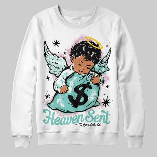 Jordan 11 Low "Igloo" DopeSkill Sweatshirt Heaven Sent Graphic Streetwear - White