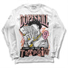 Jordan 11 Low “Legend Pink” DopeSkill Long Sleeve T-Shirt Sorry I've Been Trappin Graphic Streetwear - White