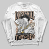 Jordan 4 Retro Cozy Girl DopeSkill Long Sleeve T-Shirt Sorry I've Been Trappin Graphic Streetwear - White