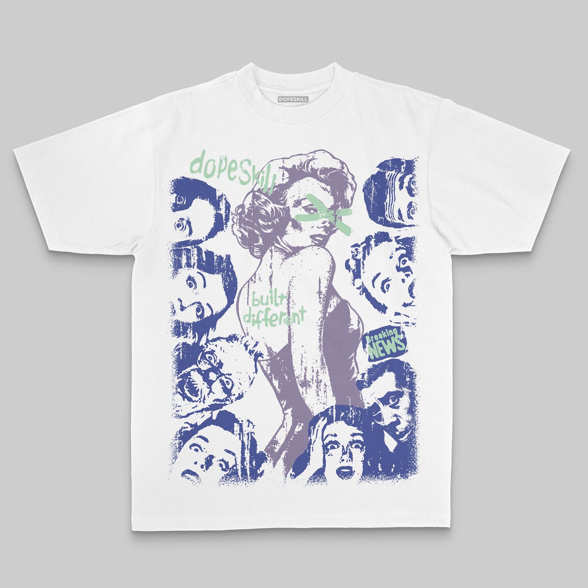 Jordan 1 Retro Low OG Zion Williamson Voodoo Alternate DopeSkill Premium T-Shirt Built Different Graphic Streetwear - White