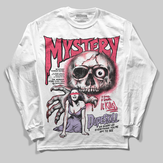 Jordan 5 Low “Peanut Butter Jelly” DopeSkill Long Sleeve T-Shirt Mystery Ghostly Grasp Graphic Streetwear - White