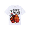 Black and White Sneakers DopeSkill T-Shirt Fight For Right Graphic Streetwear - White
