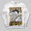 Jordan 5 'Tokyo' DopeSkill Long Sleeve T-Shirt Sorry I've Been Trappin Graphic Streetwear - White