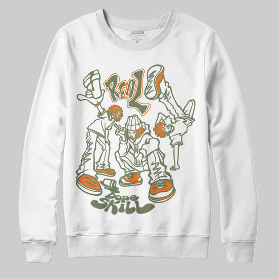 Jordan 4 Retro OG SP Undefeated (2025) DopeSkill Sweatshirt Real Y2K Players Graphic Streetwear - White