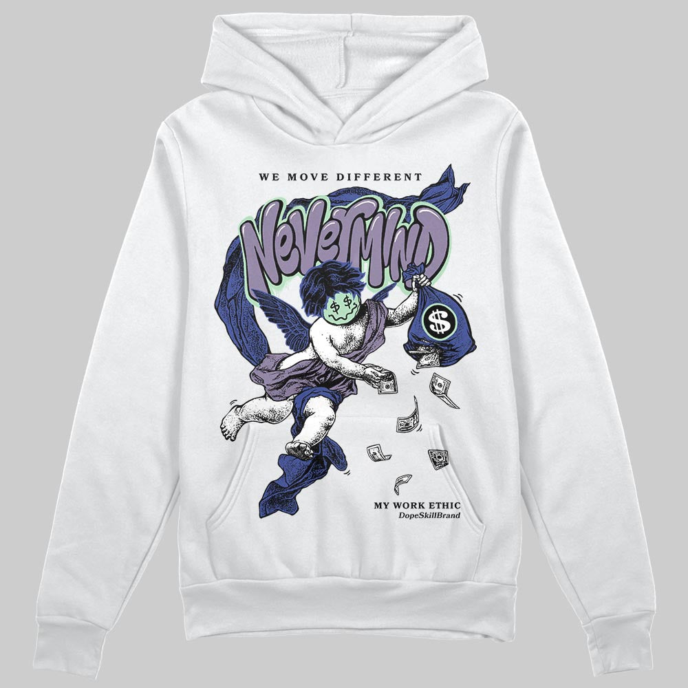 Jordan 1 Retro Low OG Zion Williamson Voodoo Alternate DopeSkill Hoodie Sweatshirt Nevermind Graphic Streetwear - White