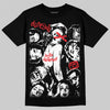 Black and White Sneakers DopeSkill T-Shirt Built Different Graphic Streetwear - Black