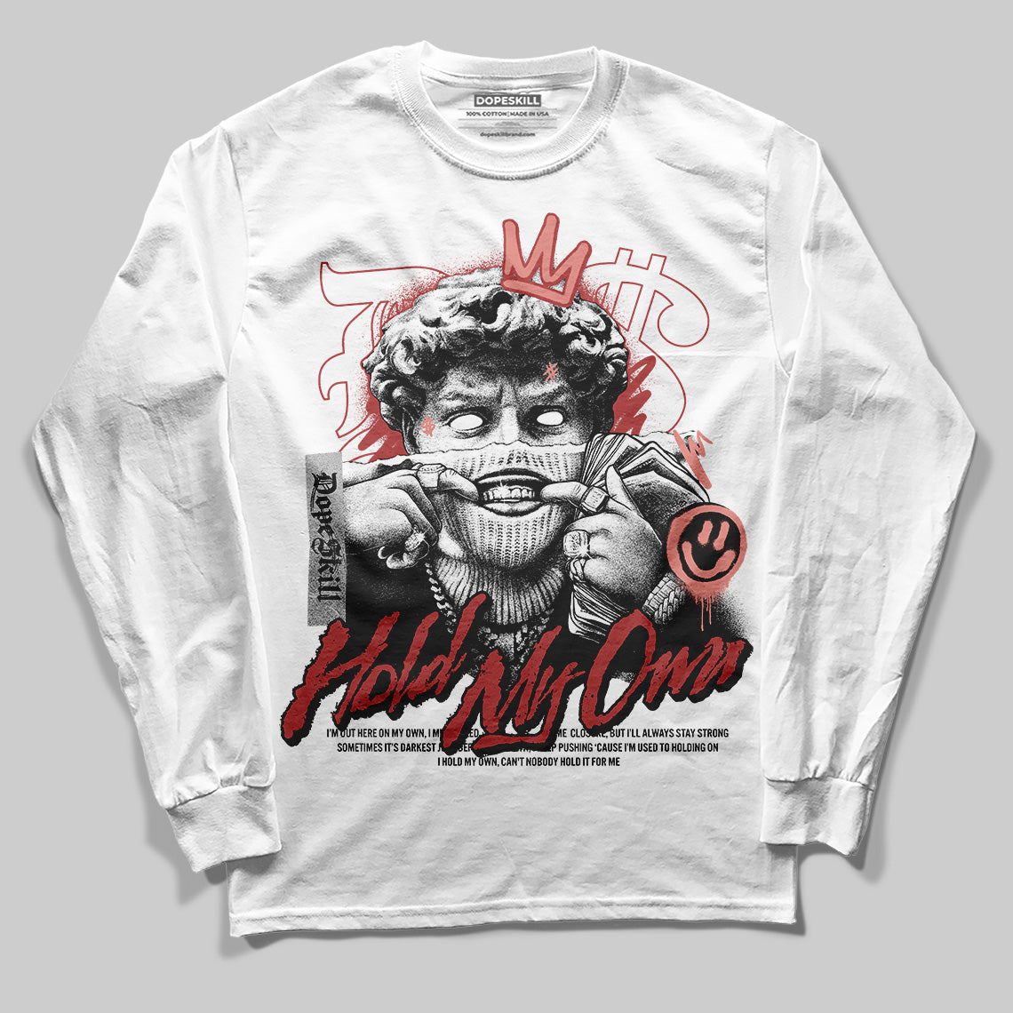 Jordan 13 “Dune Red” DopeSkill Long Sleeve T-Shirt In My Way Graphic Streetwear - White
