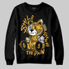 Jordan 5 'Tokyo' DopeSkill Sweatshirt Smile Through The Pain Graphic Streetwear - Black
