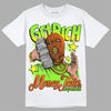 Neon Green Sneakers DopeSkill T-Shirt Get Rich Graphic Streetwear - White