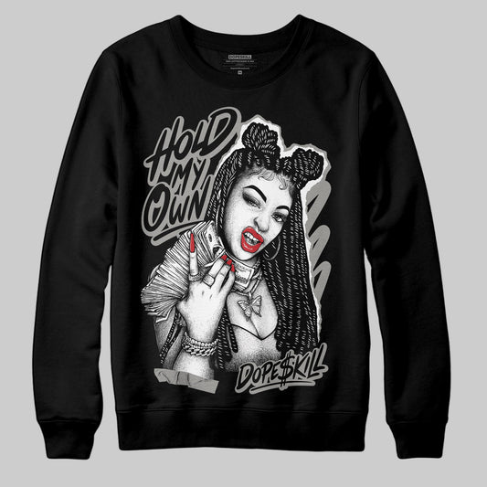 Jordan 3 Retro Pure Money DopeSkill Sweatshirt New H.M.O Graphic Streetwear - black