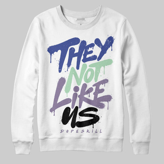 Jordan 1 Retro Low OG Zion Williamson Voodoo Alternate DopeSkill Sweatshirt They Not Like Us Graphic Streetwear - White