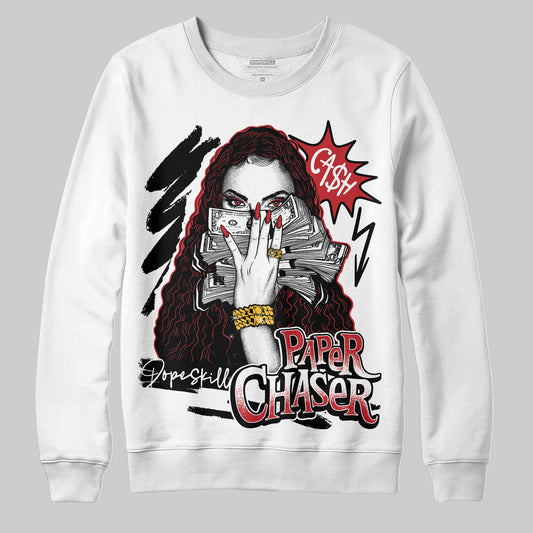 Jordan 11 Retro Low Bred (2025) DopeSkill Sweatshirt NPC Graphic Streetwear - White