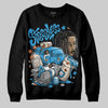 Jordan 1 High OG “UNC” Reimagined DopeSkill Sweatshirt Stressless Graphic Streetwear - Black
