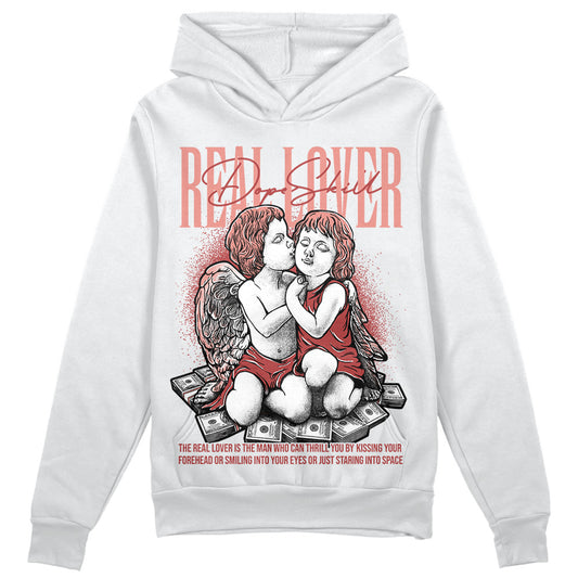 Jordan 13 “Dune Red” DopeSkill Hoodie Sweatshirt Real Lover Graphic Streetwear - White