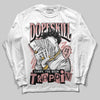 Jordan 40 “Dusty Rose” DopeSkill Long Sleeve T-Shirt Sorry I've Been Trappin Graphic Streetwear - White