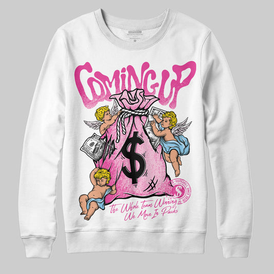Jordan 6 “Doernbecher” DopeSkill Sweatshirt Money Bag Coming Up Graphic Streetwear - White