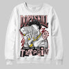 Jordan 3 Retro Valentine's Day Treat Yourself (2025) DopeSkill Sweatshirt Sorry I've Been Trappin Graphic Streetwear - White
