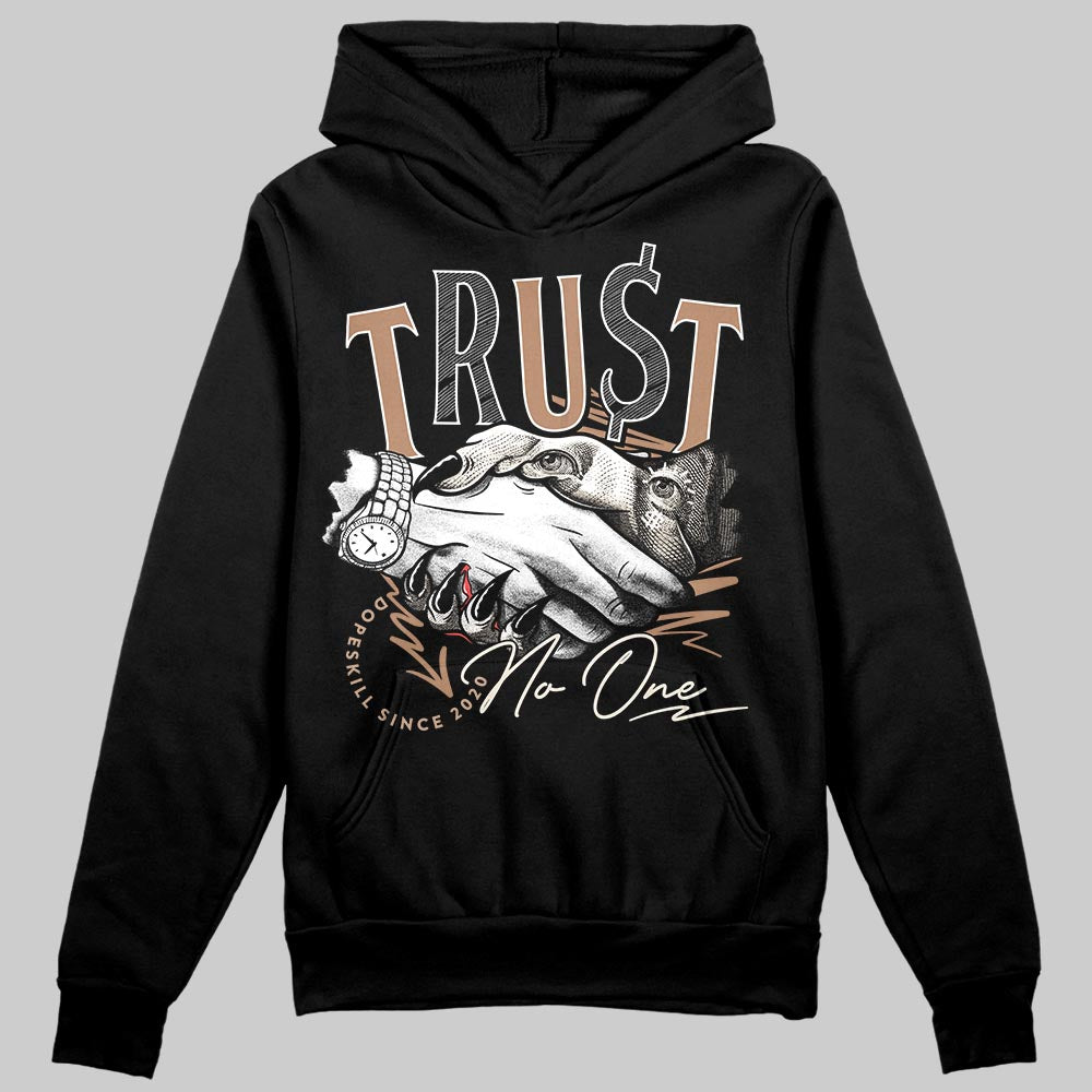 Jordan 4 Retro Cozy Girl DopeSkill Hoodie Sweatshirt Trust No One Graphic Streetwear - black