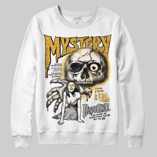 Jordan 5 'Tokyo' DopeSkill Sweatshirt Mystery Ghostly Grasp Graphic Streetwear - White
