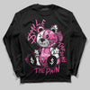 Asics Gel-Kayano 14 ‘Cream Sweet Pink’ DopeSkill Long Sleeve T-Shirt Smile Through The Pain Graphic Streetwear - Black