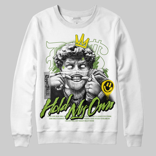 Dunk Low 'Chlorophyll' DopeSkill Sweatshirt In My Way Graphic Streetwear - White