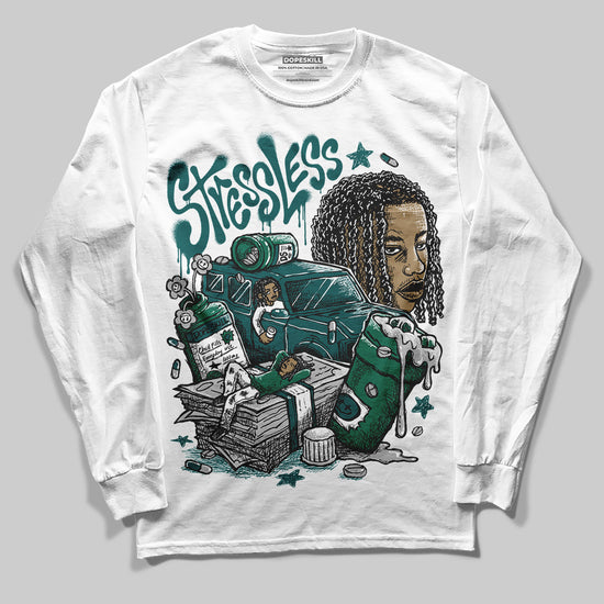 ASICS Gel-1130 'White Dark Neptune' DopeSkill Long Sleeve T-Shirt Stressless Graphic Streetwear - White