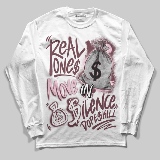 Asics Gel-Cumulus 16 "Port Royal" DopeSkill Long Sleeve T-Shirt Real Ones Move In Silence Graphic Streetwear - White