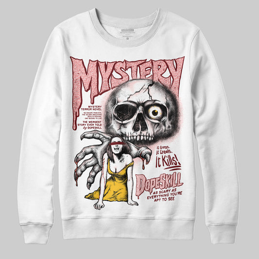 Jordan 3 Retro Valentine's Day Treat Yourself (2025) DopeSkill Sweatshirt Mystery Ghostly Grasp Graphic Streetwear - White