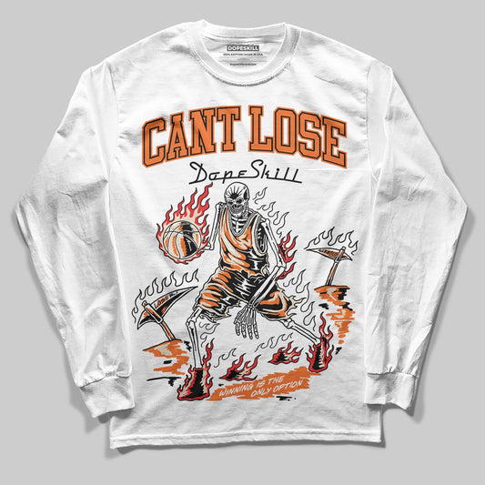 Jordan 3 “Starfish” DopeSkill Long Sleeve T-Shirt Cant Lose Graphic Streetwear - White