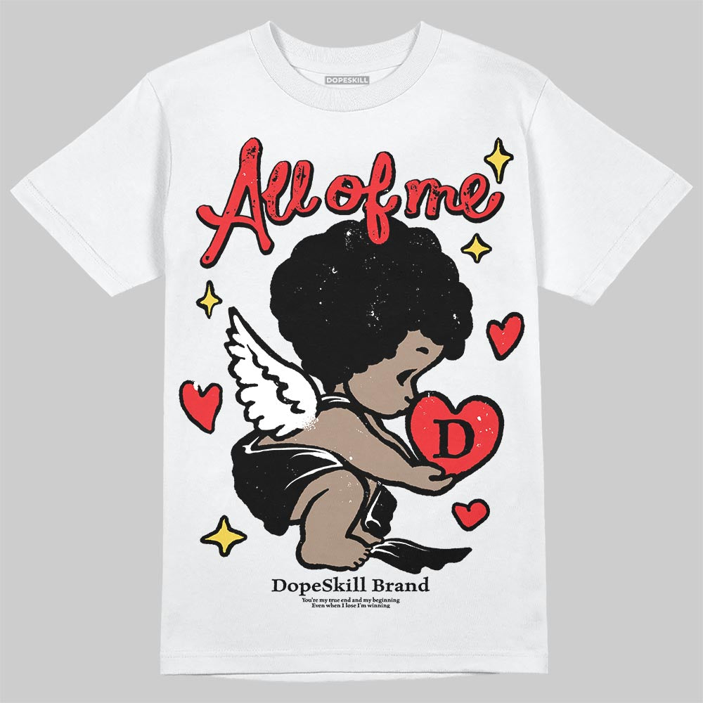 Black and White Sneakers DopeSkill T-Shirt All Of Me Graphic Streetwear - White