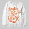Jordan 3 “Starfish” DopeSkill Sweatshirt Real Y2K Players Graphic Streetwear - White