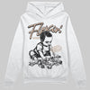Jordan 4 Retro Cozy Girl DopeSkill Hoodie Sweatshirt Flexin' Graphic Streetwear - White