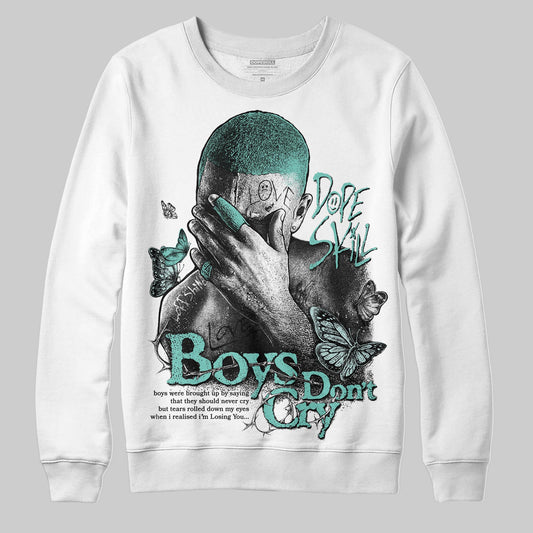 Jordan 11 Low "Igloo" DopeSkill Sweatshirt Boys Don't Cry Graphic Streetwear - White