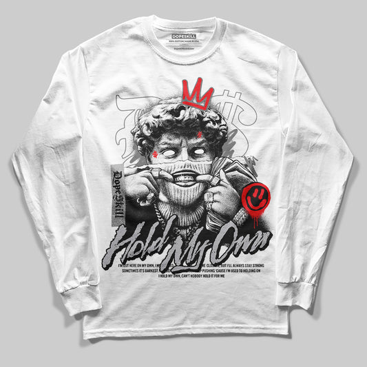 Grey Sneakers DopeSkill Long Sleeve T-Shirt In My Way Graphic Streetwear - White