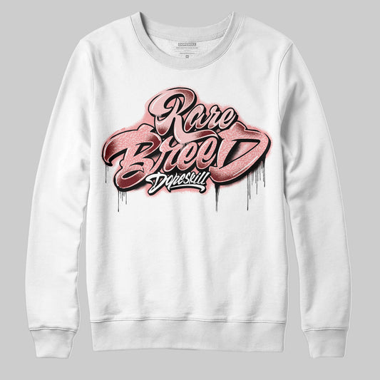 Jordan 3 Retro Valentine's Day Treat Yourself (2025) DopeSkill Sweatshirt Rare Breed Type Graphic Streetwear - White