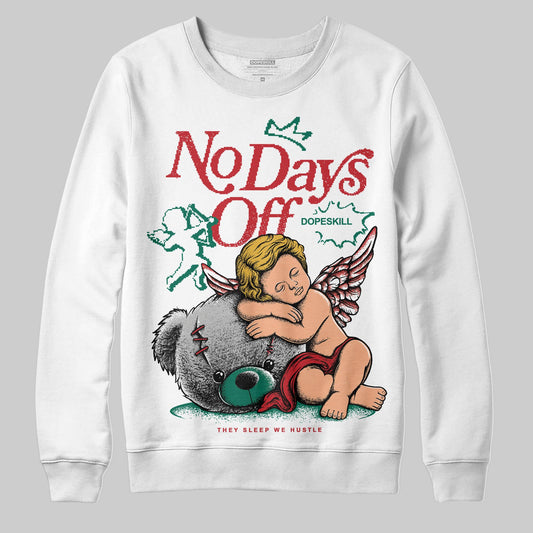 Jordan 3 Mexico 'El Vuelo' DopeSkill Sweatshirt New No Days Off Graphic Streetwear - White