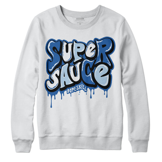 Jordan 11 Low “Space Jam” DopeSkill Sweatshirt Super Sauce Graphic Streetwear - White