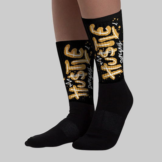 Gratitude 11s DopeSkill Sublimated Socks Hustle Graphic