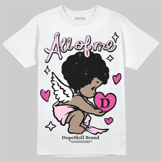 Dunk Low GS 'Triple Pink' DopeSkill T-Shirt All Of Me Graphic Streetwear - White