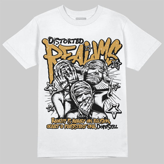 Jordan 11 "Gratitude" DopeSkill T-Shirt Distorted Realms Graphic Streetwear - White