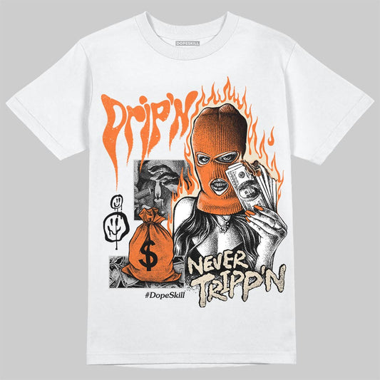 Jordan 3 “Starfish” DopeSkill T-Shirt Drip'n Never Tripp'n Graphic Streetwear - White