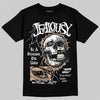 Jordan 4 Retro Cozy Girl DopeSkill T-Shirt Jealousy Graphic Streetwear - Black