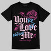 Dunk Low GS 'Triple Pink' DopeSkill T-Shirt You’re Lost Without Me Graphic Streetwear - Black