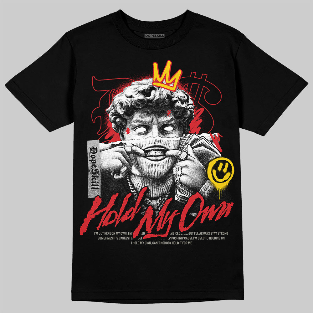 Jordan 3 Retro Fire Red DopeSkill T-Shirt In My Way Graphic Streetwear - Black