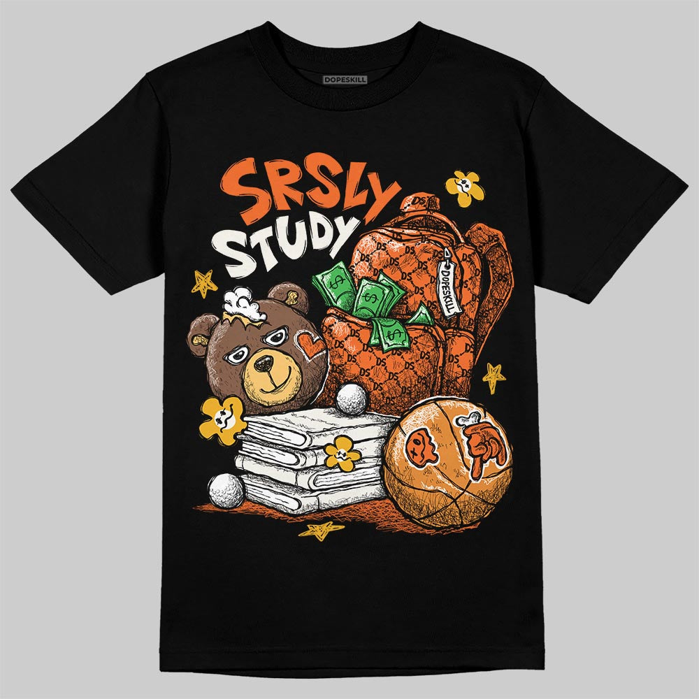 Jordan 1 Retro High OG Shattered Backboard (2025) DopeSkill T-Shirt SRSLY Study Graphic Streetwear - Black