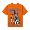 Orange, Black and White Sneakers DopeSkill T-Shirt Ambition Graphic Streetwear - Orange