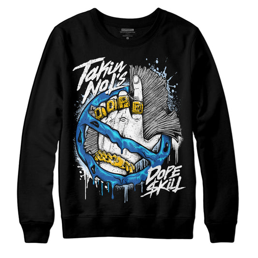 Jordan 11 Low “Space Jam” DopeSkill Sweatshirt Takin No L's Graphic Streetwear - Black