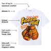 Orange Black White DopeSkill T-Shirt Fight For Right Graphic